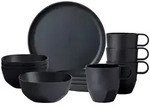 Mepal SILUETA Fr&uuml;hst&uuml;cks-Set 12-teilig Nordic Black