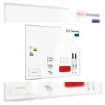 ALLboards Magnetisches Whiteboard &ndash; PREMIUM EXPO Alurahmen 150x120cm