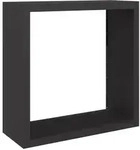 vidaXL Brennholzregal Schwarz 100x40x100 cm Stahl