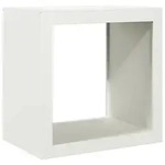 vidaXL Brennholzregal Wei&szlig; 60x40x60 cm Stahl