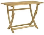 vidaXL Gartentisch Klappbar 110x55x75 cm Massivholz Akazie