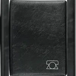 BRUNNEN Telefonringbuch 106434090 DIN A5 A-Z schwarz