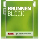 BRUNNEN Briefblock A4 unliniert/blanko gelocht 1052756