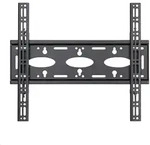 B-Tech BT8441/B Flache TV Wandhalterung bis 55 Zoll und 80 kg, schwarz