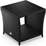 Casaria Beistelltisch 45x45x40cm schwarz