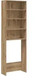 vidaXL Waschmaschinenregal Artisan-Eiche 64x24x190 cm
