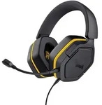 Trust GXT 492BM Carus Headset Wired Gaming Black/Yellow