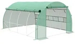 Outsunny - Folientunnel - 397L x 300B x 200H cm - gr&uuml;n