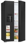 Exquisit Side by Side, 513 Liter, Standger&auml;t, 513 Liter, LED-Beleuchtung, No-Frost,