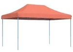 vidaXL Partyzelt Faltbar Pop-Up Terrakottarot 440x292x315 cm