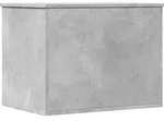 vidaXL Truhe Betongrau 60x42x46 cm Holzwerkstoff