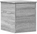 vidaXL Truhe Grau Sonoma 30x35x35 cm Holzwerkstoff