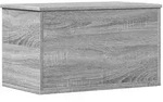 vidaXL Truhe Grau Sonoma 60x35x35 cm Holzwerkstoff
