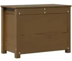 vidaXL Truhe Honigbraun 60x32x45,5 cm Massivholz Kiefer
