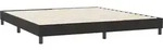 vidaXL Bettgestell ohne Matratze Schwarz 180x220 cm Samt