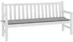 vidaXL Gartenbank-Auflage Grau 180x50x3 cm Oxford-Gewebe