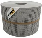 zaun|zu&reg; Sichtschutzstreifen PP Premium Gelocht 30 Prozent Streifen Steingrau 50m