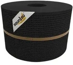 zaun|zu&reg; Sichtschutzstreifen PP Premium Gelocht 30 Prozent Streifen Schwarz 50m