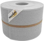 zaun|zu&reg; Sichtschutzstreifen Rille Gelocht 30 Prozent PP Streifen Lichtgrau 50m