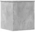 vidaXL Truhe Betongrau 40x42x46 cm Holzwerkstoff