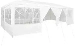 vidaXL Party-Zelt Wei&szlig; 800 x 400 x 266 cm Polyethylen