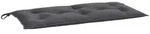 vidaXL Gartenbank-Auflage Anthrazit 100x50x7 cm Oxford-Gewebe
