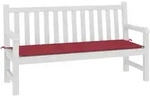 vidaXL Gartenbank-Auflage Weinrot 150x50x3 cm Oxford-Gewebe