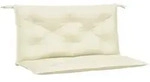 vidaXL Gartenbank-Auflagen 2 Stk. Creme 100x50x7 cm Oxford-Gewebe