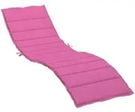 vidaXL Sonnenliegen-Auflage Rosa Oxford-Gewebe