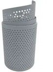 zaun|zu&reg; Sichtschutzstreifen Premium Gelocht Diamant-Muster f&uuml;r Doppelstabmatten