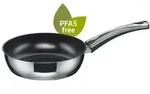 Berndes Schmorpfanne, Edelstahl, poliert - Injoy&reg; PFAS-frei 24 cm