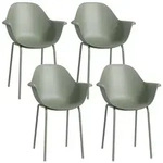 Outsunny - Gartenstuhl - 59L x 55B x 84H cm - gr&uuml;n
