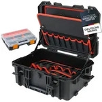HMF 15603-02 Outdoor Werkzeugkoffer leer, Werkzeugkasten gro&szlig;, 46,5 x 36 x 20,5 cm