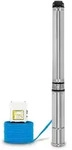 EBERTH 4" Tiefbrunnenpumpe aus Edelstahl, 1100W, 1 1/2" Anschluss, 20m Kabel,...