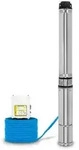 EBERTH 4" Tiefbrunnenpumpe aus Edelstahl, 750W, 1 1/2" Anschluss, 20m Kabel, max.