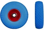 Relaxdays Sackkarrenrad Set, pannensicher, 3.00-4 Vollgummireifen, Stahlfelge, 25 mm