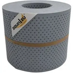 zaun|zu&reg; Sichtschutzstreifen PP Premium Gelocht 15 Prozent Streifen Fenstergrau 26m