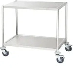 Stalgast Servierwagen Mit Zwei Borden A ́ 800X500 Mm, Ohne Griff