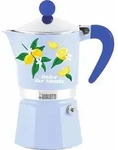 Bialetti Mercato Della Frutta Espressokocher Rainbow 3 Tassen, Kaffeebereiter,