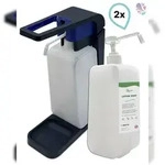 SET: Blanc Hygienic Hebelspender 1.000ml + 2x 1 Liter Lotion Cremeseife mit