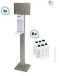 Blanc HYGIENIC SET: Armhebelspender Blanc UNIVERSAL + Bodenst&auml;nder Edelstahl...