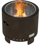 Outsunny - Feuerschale - &Oslash;45 x 42H cm - schwarz
