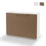 ArtPlast - Schuhregal aus Polypropylen 51x17,3x40,1 cm in Farbe Braun -
