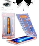 1x Blickschutz MagicBox 9H Panzerhartglas f&uuml;r iPhone 15 Pro 3D KLAR...