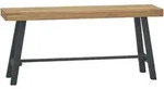 vidaXL Bank 110 cm Massivholz Teak