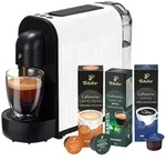 Tchibo Cafissimo NOW Kapselmaschine inkl. 30 Kaffeekapseln, wei&szlig;