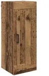 vidaXL Wandschrank Altholz 34,5 x 34 x 90 cm Holzwerkstoff