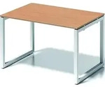 Bisley Schreibtisch CitoBxTxH 120x80x74cm buche Gestell verkehrswei&szlig;