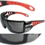 TRIZERATOP Graue Schutzbrille mit abnehmbarem Band