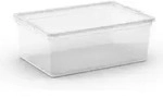 PROREGAL Mehrzweck Aufbewahrungsbeh&auml;lter HIPPO mit Deckel, HxBxT 15x37x26cm, 11